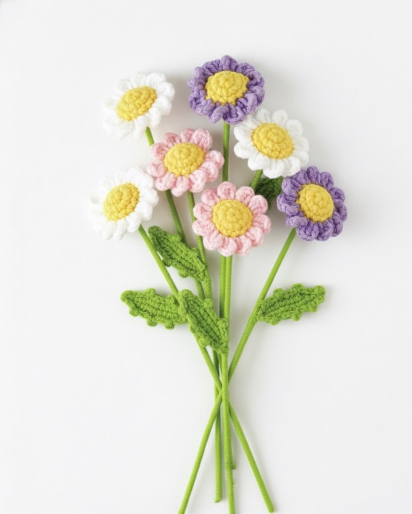 Crochet Daisy Flower
