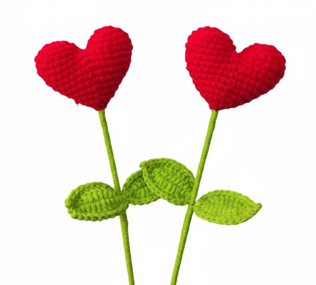 Heart crochet