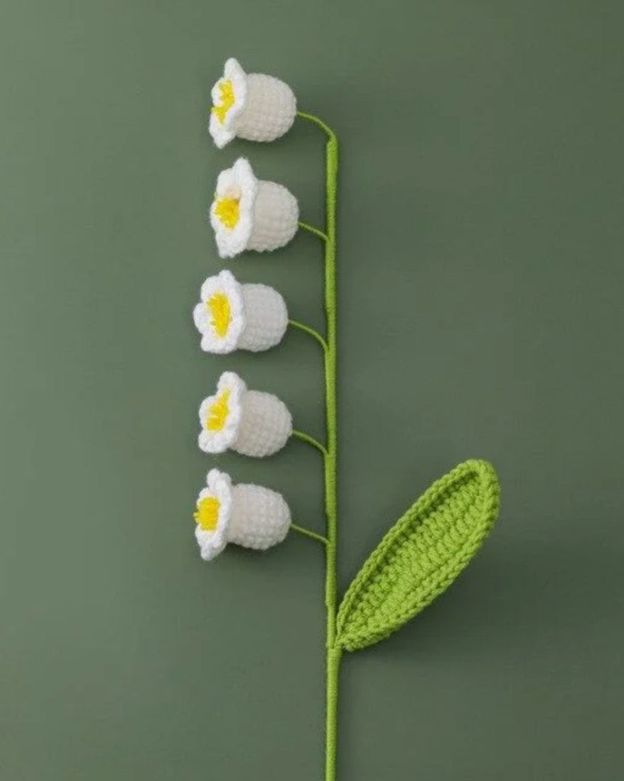 Crochet lily of the valley