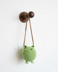 Crochet swing frog