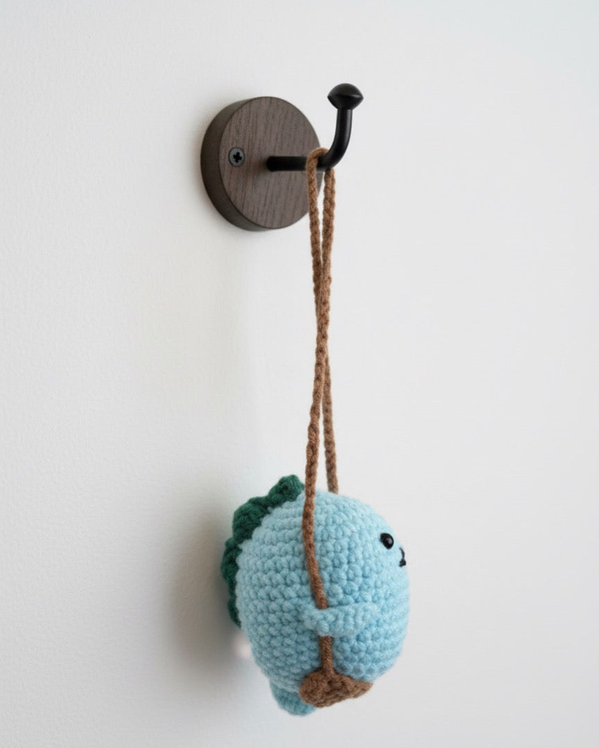 Crochet swing dinosaur