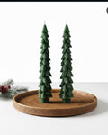 scented Christmas taper candle