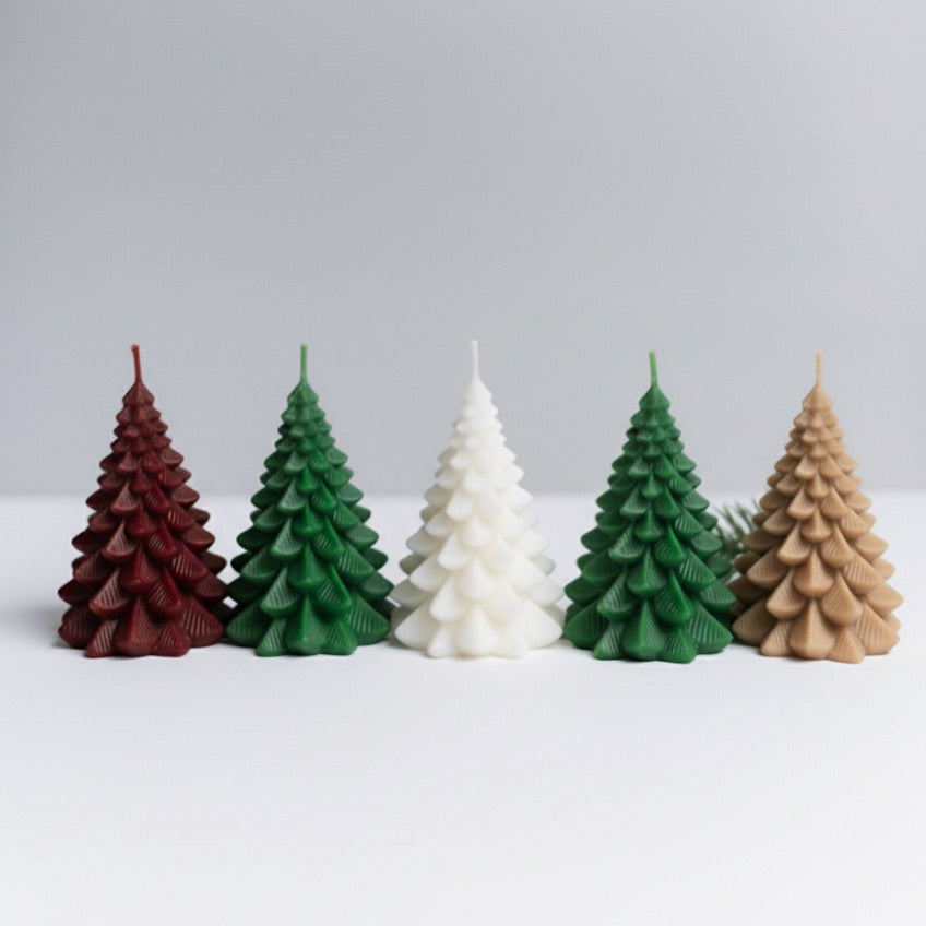scented Christmas tree candle