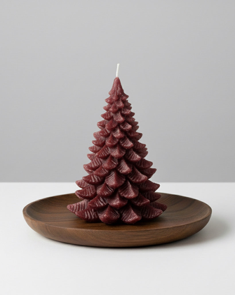 scented Christmas tree candle