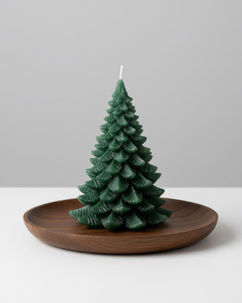 scented Christmas tree candle