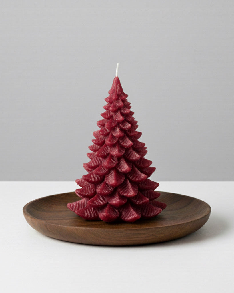 scented Christmas tree candle