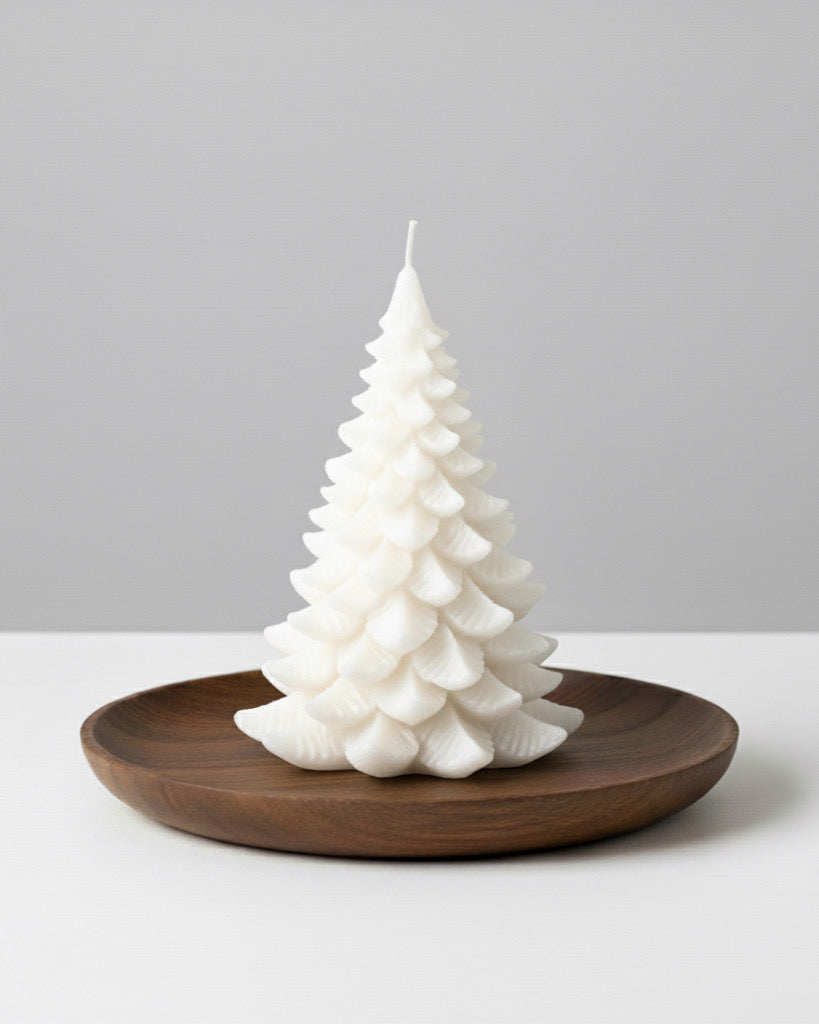 scented Christmas tree candle