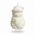 Snowman Candle