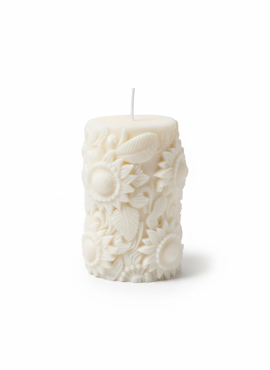 Sunflower Candle